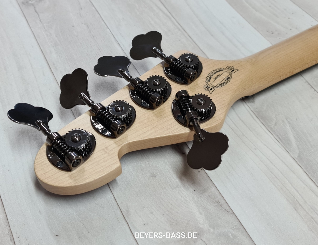 Sandberg California Grand Dark Custom TM5 Ebony, San Remo Blue Highgloss